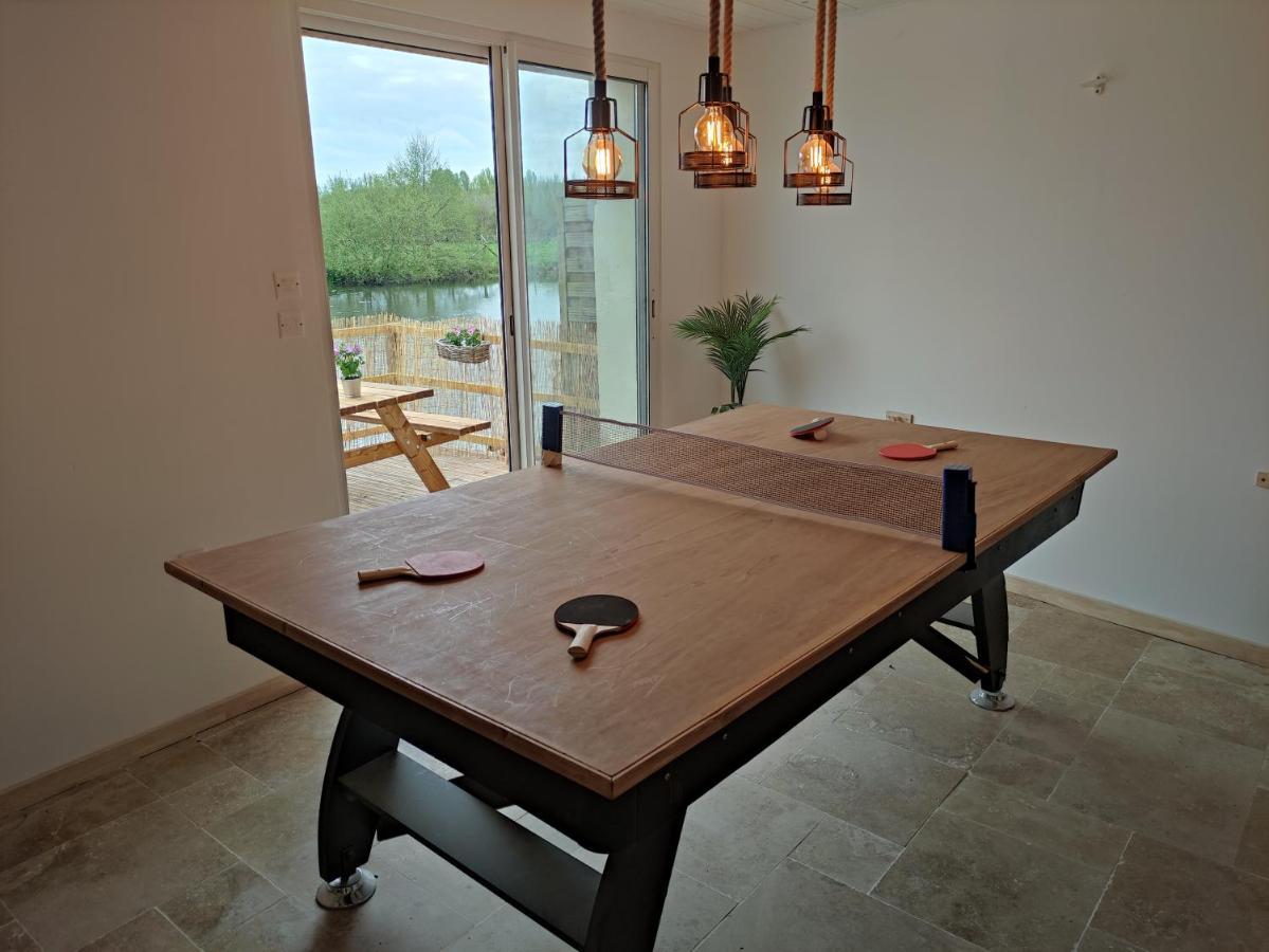 Detente Au Bord Du Loir - Spa Sauna - Gite 3 Les Roches-l'Eveque Ngoại thất bức ảnh